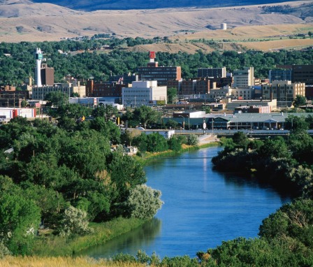 Casper, Wyoming skyline